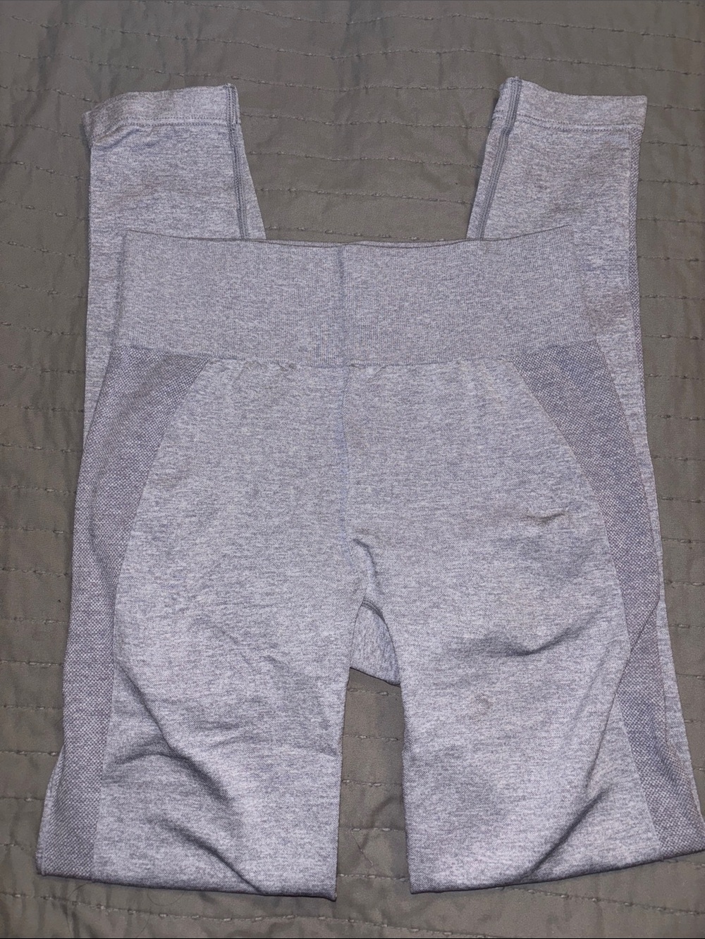 Gymshark Light Gray Seamless Leggings